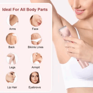 Women's 2-in-1 Electric Shaver Bikini Trimmer