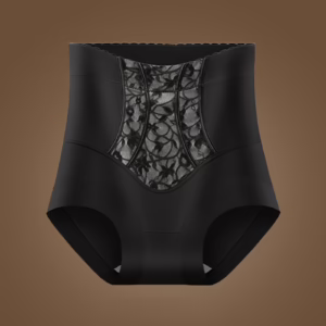 Light Tummy Shaper-BLACK-Size-XXL