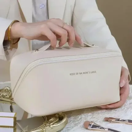 Elegant PU Leather Cosmetic Storage Bag (3 Pcs) (High Demand)