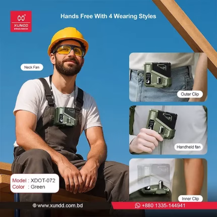XUNDD Multi-functional Portable Waist Fan