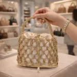 Luxury Diamond Bucket Bag